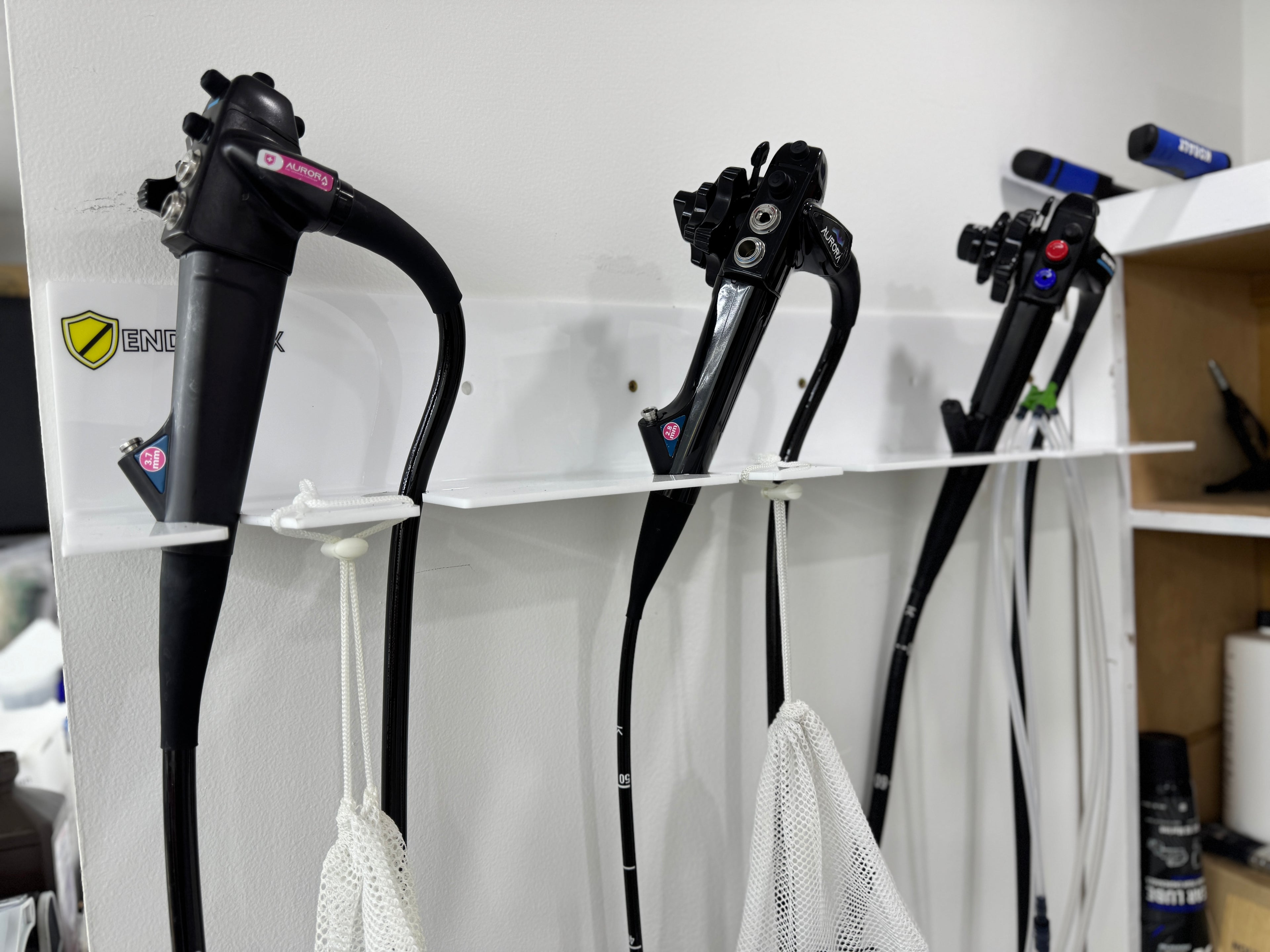 Triple Scope Wall-Mounted Storage Rack